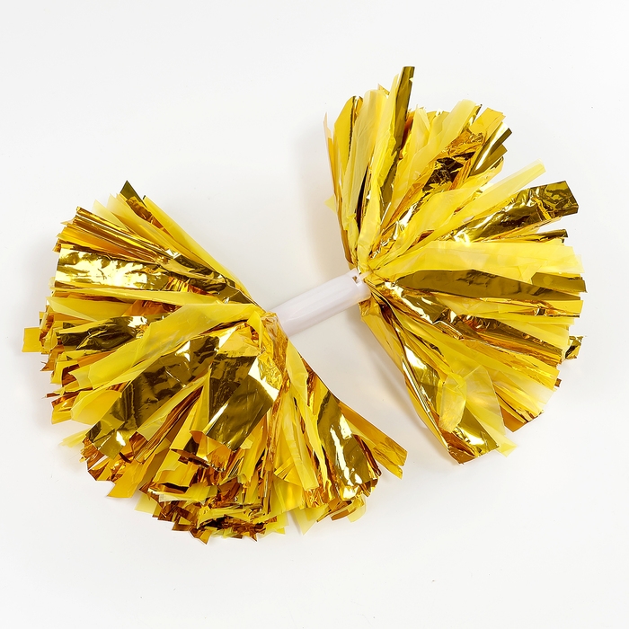 Помпон 1шт, цвет золото Помпон 1шт, цвет золото