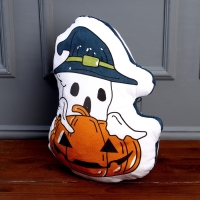 Мягкая игрушка &laquo;Привидение&raquo; с тыквой, цвет белый