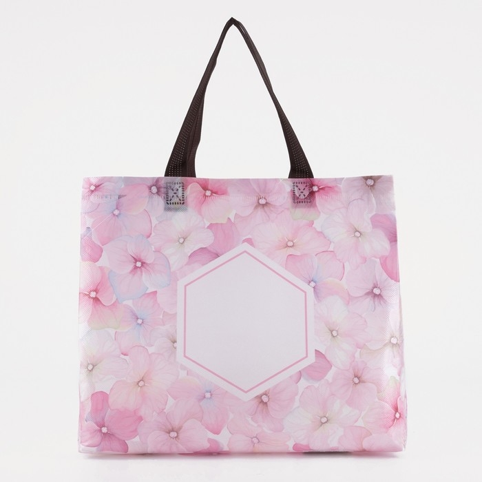 Сумка хозяйственная без застёжки, цвет розовый Сумка хозяйственная без застёжки, цвет розовый