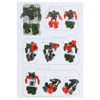 Робот &laquo;Полковник&raquo;, трансформируется