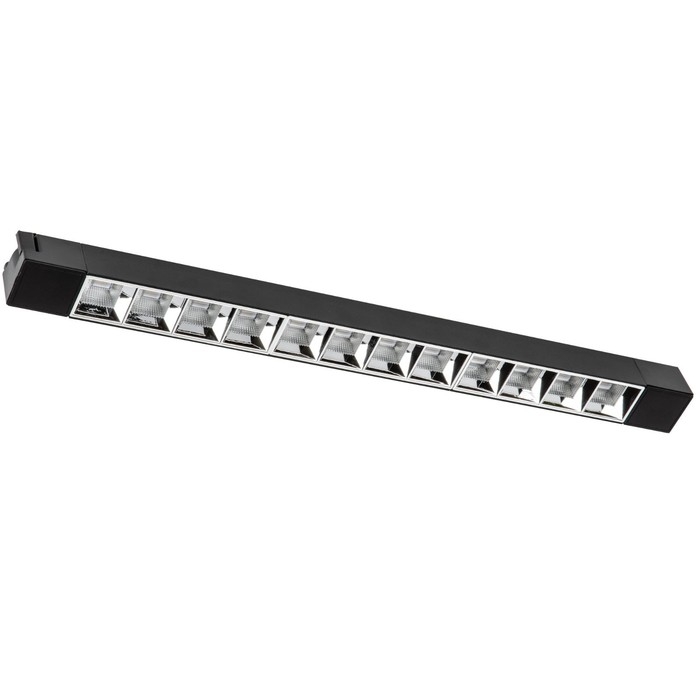 Светильник светодиодный трековый Volpe ULB-Q282, Линейный, 30 Вт, 2500 Лм, 4000 К, черный Светильник светодиодный трековый Volpe ULB-Q282, Линейный, 30 Вт, 2500 Лм, 4000 К, черный