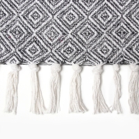 Плед Этель Diamond 220*240 см, цв.черный, 70% хлопок, 30% п/э, 400 гр/м2 Плед Этель Diamond 220*240 см, цв.черный, 70% хлопок, 30% п/э, 400 гр/м2