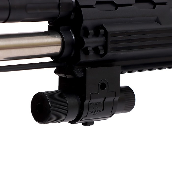 Детское оружие Автомат АК-47, с лазером, цвет чёрный