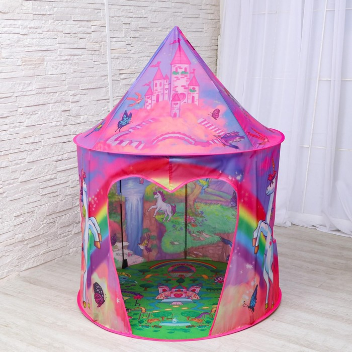 Палатка детская игровая &laquo;Единорог&raquo; 100х100х135 см