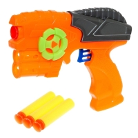 Бластер &laquo;Комбат&raquo;, стреляет мягкими пулями, цвет МИКС