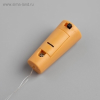 Гирлянда «Нить» 1 м роса с пробкой, IP20, серебристая нить, 10 LED, батарейки LR44х3 (в комплекте), свечение зелёное Гирлянда «Нить» 1 м роса с пробкой, IP20, серебристая нить, 10 LED, батарейки LR44х3 (в комплекте), свечение зелёное