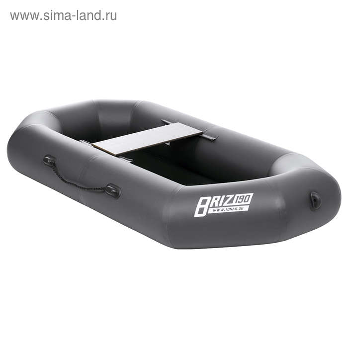 Лодка «Бриз 190», с гребками, цвет серый Лодка «Бриз 190», с гребками, цвет серый