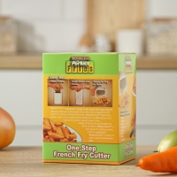 Овощерезка, 10&times;8&times;13,5 см, цвет белый