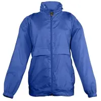 Ветровка детская Surf Kids, ярко-синяя, на рост 118-128 см (8 лет)