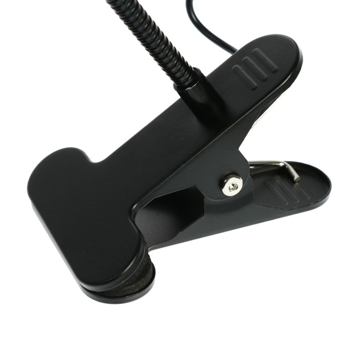 Фитосветильник светодиодный, 9 Вт, 250 мм, IP66, 5 В, USB, полноспектр., прищепка, таймер Фитосветильник светодиодный, 9 Вт, 250 мм, IP66, 5 В, USB, полноспектр., прищепка, таймер