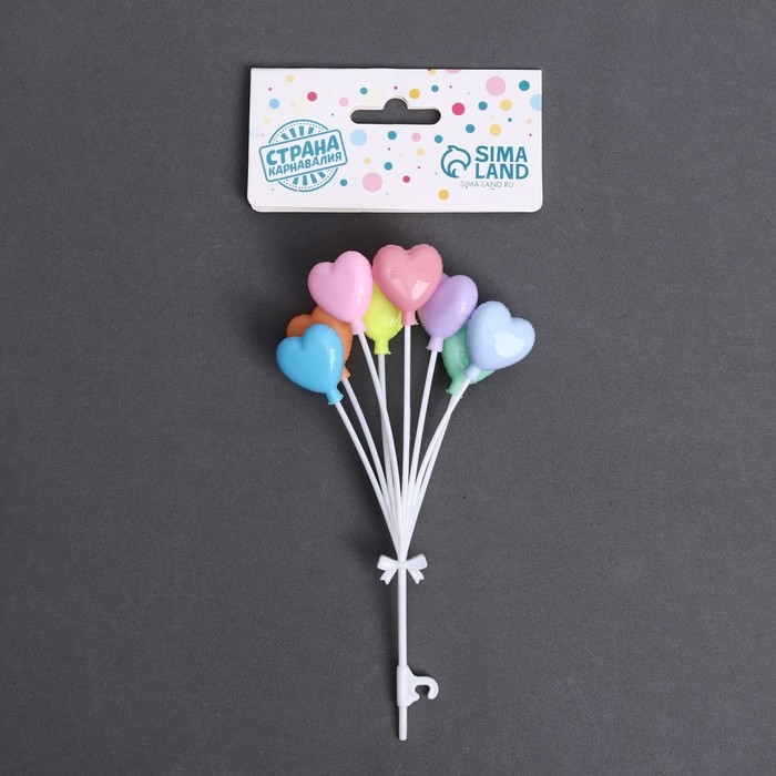 Топпер «Воздушные шары-сердца» Топпер «Воздушные шары-сердца»
