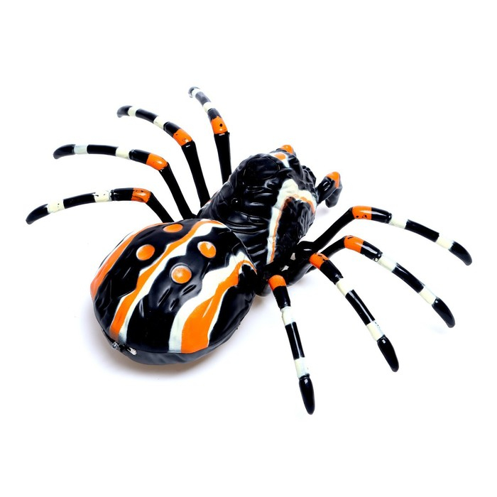 Паук радиоуправляемый «Тарантул», эффект дыма, световые эффекты, работает от аккумулятора Паук радиоуправляемый «Тарантул», эффект дыма, световые эффекты, работает от аккумулятора
