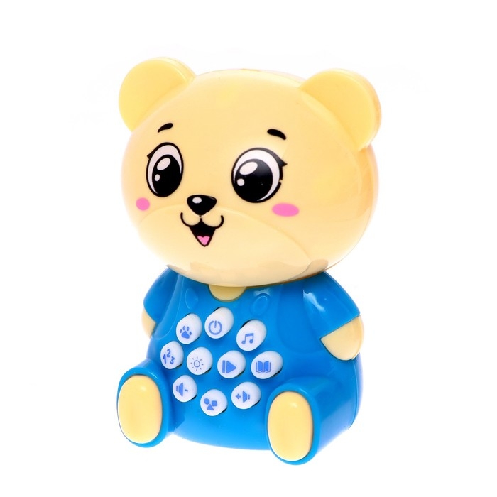 Развивающая игрушка &laquo;Музыкальный мишутка&raquo;, свет, звук