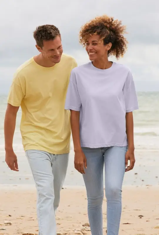 Футболка оверсайз женская Boxy Women, темно-синяя, размерXS