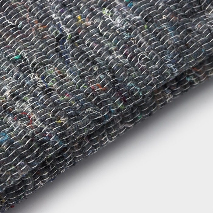 Салфетка - тряпка хозяйственная Доляна, 80×100 см, плотность 180 г/м², строчка 2,5 мм, с оверлоком, цвет серый Салфетка - тряпка хозяйственная Доляна, 80×100 см, плотность 180 г/м², строчка 2,5 мм, с оверлоком, цвет серый