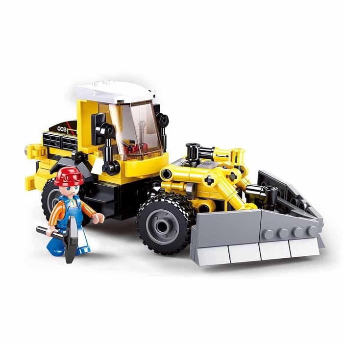 Конструктор Город &laquo;Погрузчик&raquo;, 200 деталей, в пакете