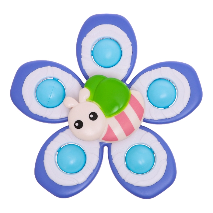 Спиннер для купания в ванной &laquo;Милые зверята&raquo;, на присоске, МИКС