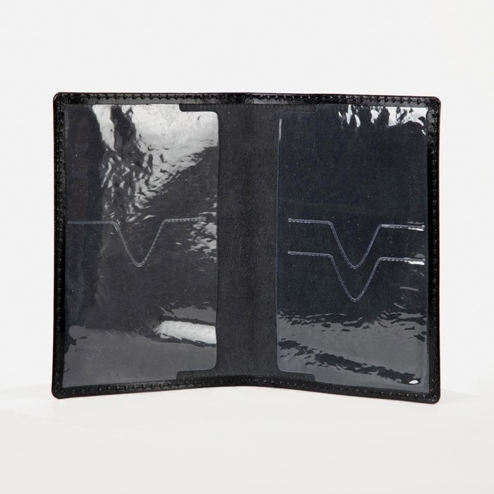 Обложка для паспорта, цвет чёрный Обложка для паспорта, цвет чёрный