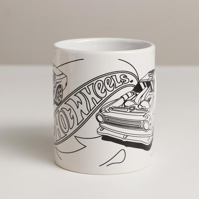 Кружка для росписи «Хот Вилс» (краски, кисточка) Кружка для росписи «Хот Вилс» (краски, кисточка)