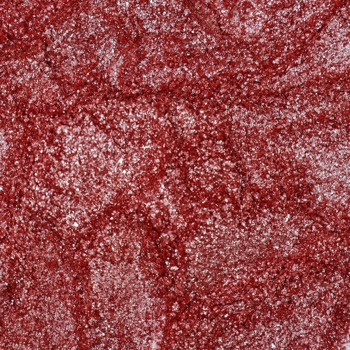 Глиттер кандурин "Сверкающий красный", фракция 50-500 &micro;m, 5 г