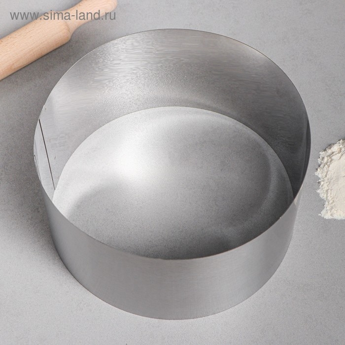 Форма для выпечки и выкладки &laquo;Круг&raquo;, h-12, d-22 см