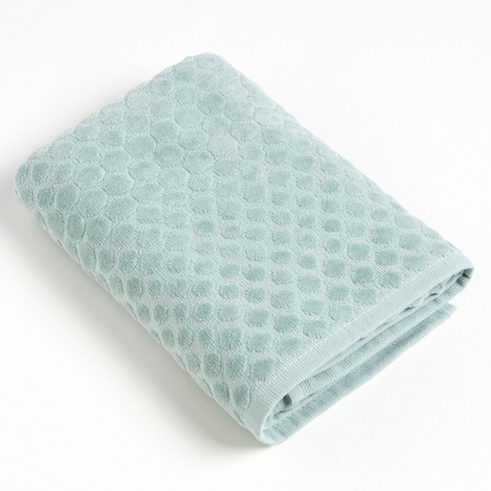 Полотенце махровое Love Life &laquo;Комфорт&raquo; 50х90 см, серо-голубой, 100% хл, 500 гр/м2