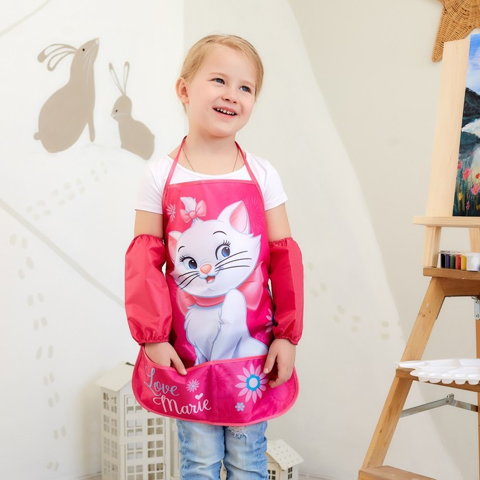 Фартук с нарукавниками детский &laquo;Мари&raquo;, Коты Аристократы, 49 х 39 см
