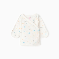 Распашонка для новорожденного, цвет белый, рост 62-68 см