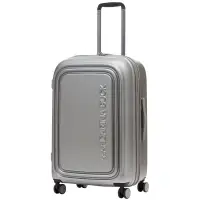 Чемодан Logoduck M, серебристый Чемодан Logoduck M, серебристый