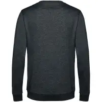 Свитшот унисекс Set In, серый меланж (антрацит), размер 3XL