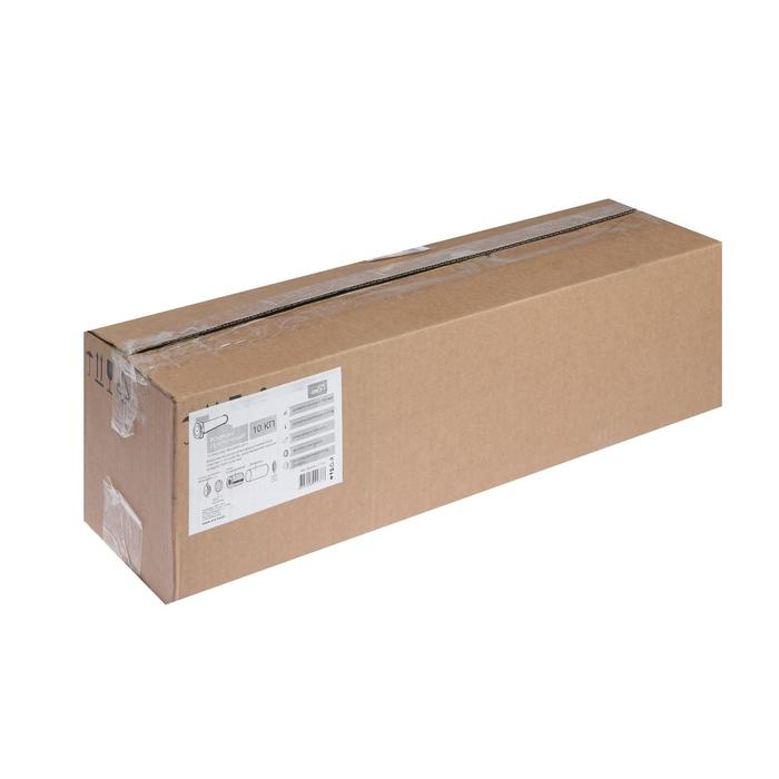 Клапан приточный ERA 10КП, d=100 мм, длина 500 мм, внешняя решетка из ABS-пластика