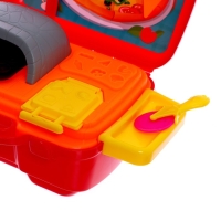 Набор для игры с пластилином «Пиццерия», 4 баночки с пластилином Набор для игры с пластилином «Пиццерия», 4 баночки с пластилином