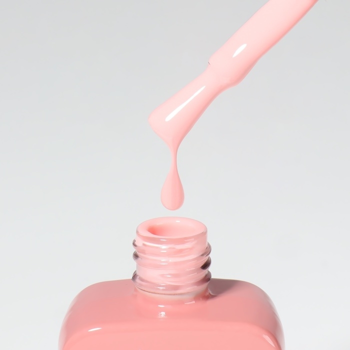 Гель лак для ногтей &laquo;SIMPLE&raquo;, 3-х фазный, 10 мл, LED/UV, цвет розовый (139)