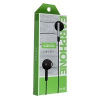 Наушники R-8, проводные, вкладыши, микрофон, 1 м, Jack 3.5 мм, чёрные Наушники R-8, проводные, вкладыши, микрофон, 1 м, Jack 3.5 мм, чёрные