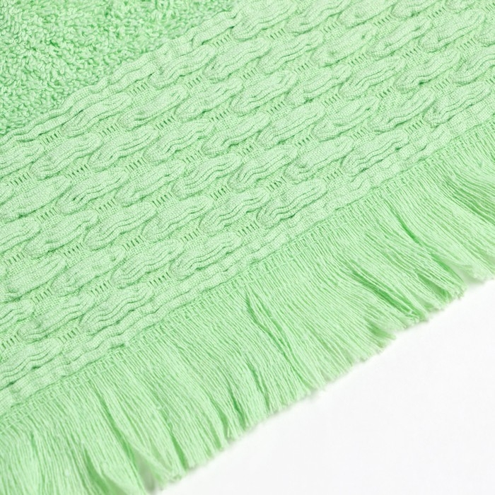 Полотенце махровое LoveLife &laquo;Аморе&raquo; 30х50 см, фисташковый, 100% хлопок, 450 гр/м2