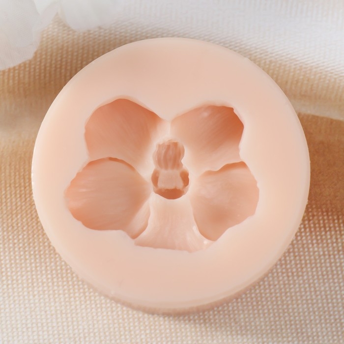 Молд силикон Молд силикон "Орхидея" №2 4,8х4,8х1,1 см