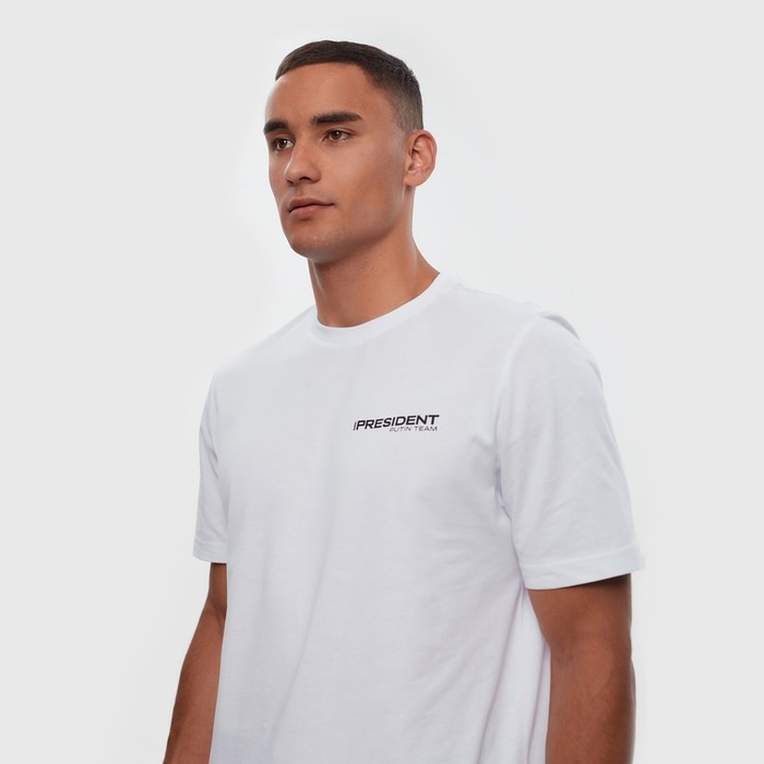 Футболка President, размер XL, цвет белый Футболка President, размер XL, цвет белый
