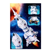 Конструктор &laquo;Космос. Передвижная ракета&raquo;, 249 деталей