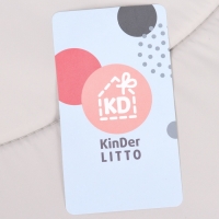 Люлька-переноска для новорожденных  &laquo;Ассорти&raquo;, цвет светло-серый