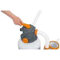 Фильтр-насос для бассейнов песочный, 220-240V, 8327 л/ч, 58499 Bestway Фильтр-насос для бассейнов песочный, 220-240V, 8327 л/ч, 58499 Bestway
