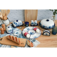 Маслёнка Доляна &laquo;Свиристель&raquo;, 17&times;12,5&times;8 см, цвет белый