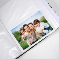 Фотоальбом "Цветы" на 144 фото 10X15см и 48 фото 15х20 см