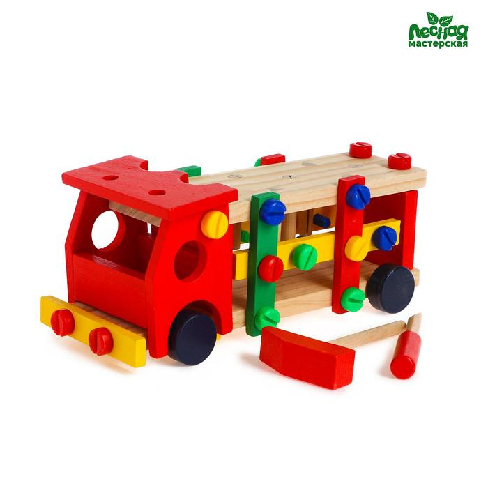 Конструктор &laquo;Машинка&raquo; с отверткой и молотком