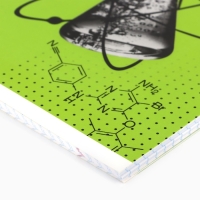 Предметная тетрадь А5, 48 л на скрепке &laquo;Яркий. Химия&raquo;  ТВИН лак, уф лак, конгрев