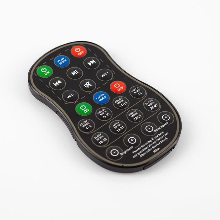 Световой прибор «Вселенная» 11 см, лазер, динамик, пульт ДУ, свечение мульти, 5 В Световой прибор «Вселенная» 11 см, лазер, динамик, пульт ДУ, свечение мульти, 5 В