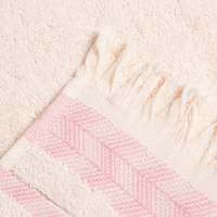 Полотенце махровое Love Life &laquo;Муссон&raquo; 30х50 см, розовый, 100% хл, 500 гр/м2