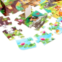 Пазлы с окошками «В лесу», 30 деталей Пазлы с окошками «В лесу», 30 деталей