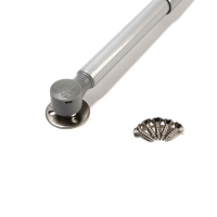 Газлифт 80N CAPPIO, с доводчиком, бесшумное открывание/закрывание, серый, с доп. защитой Газлифт 80N CAPPIO, с доводчиком, бесшумное открывание/закрывание, серый, с доп. защитой