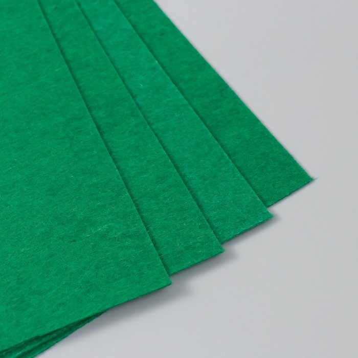Фетр 2 мм "Лесной" набор 4 листа 30х40 см
