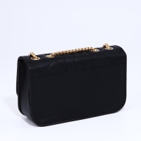 Сумка-мессенджер на клапане, цвет чёрный Сумка-мессенджер на клапане, цвет чёрный